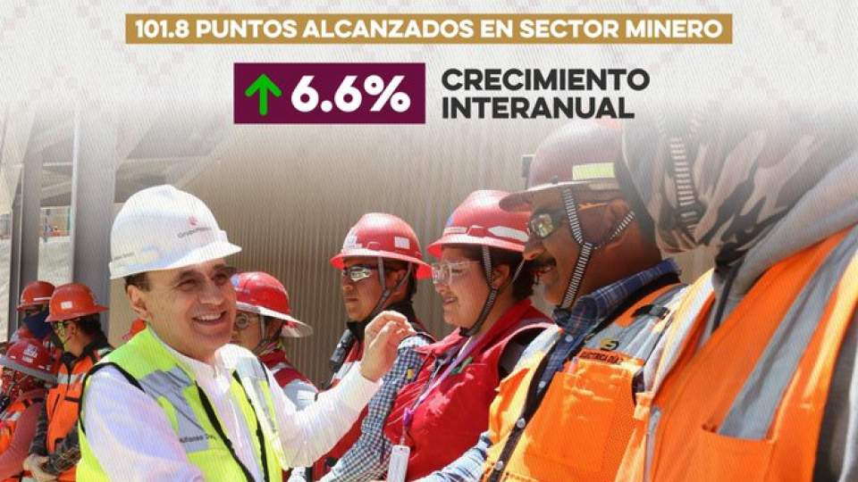 Gobernador Durazo coloca a Sonora como referente nacional en minería con crecimiento del 6.6%