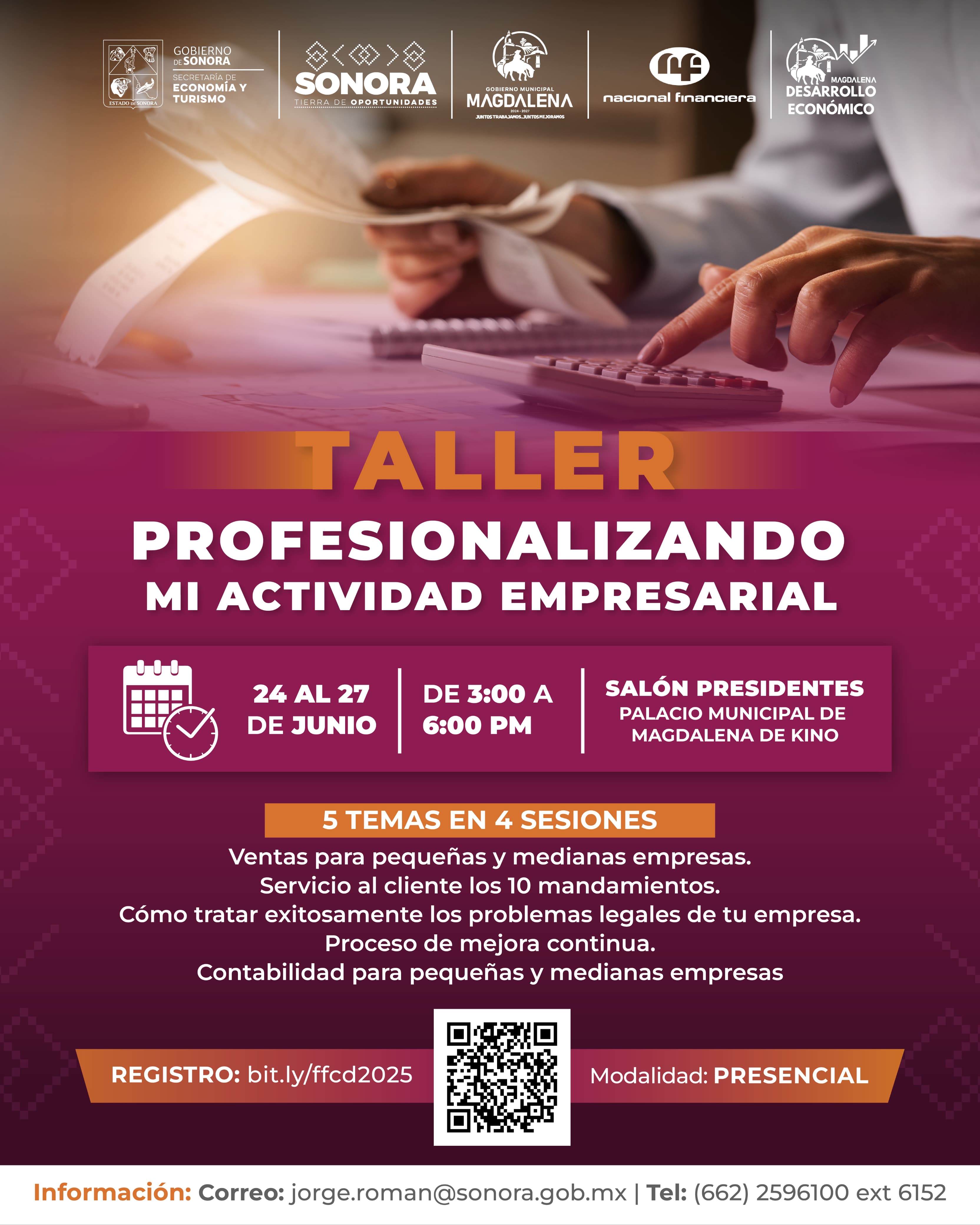 Taller | Profesionalizando mi actividad empresarial