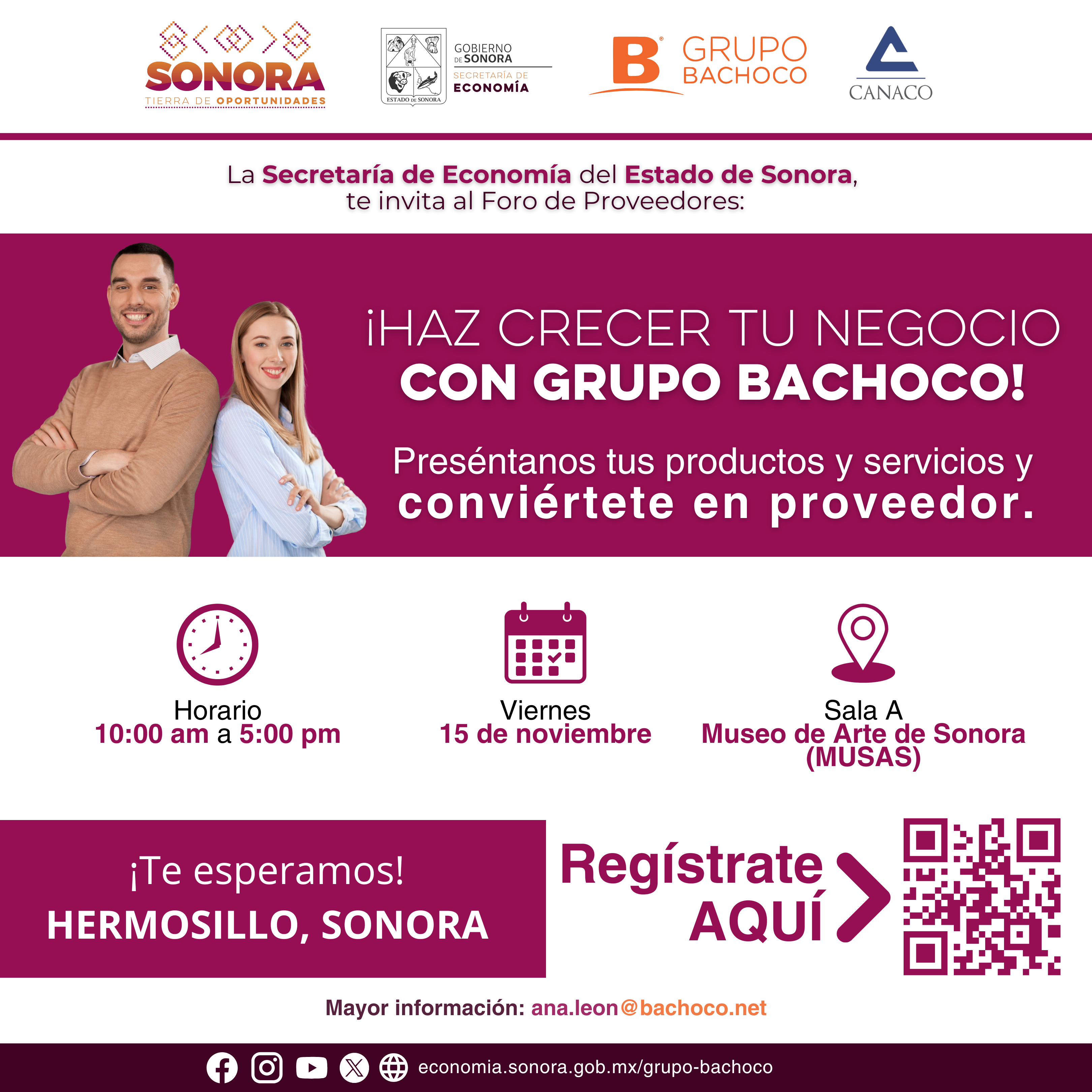 Foro de Proveedores | GRUPO BACHOCO